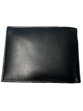 Men s Wallet Black Leather Alpine SWISS Leather