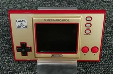 Nintendo Game & Watch Super Mario Bros HXA-001 Console Japan Exclusive Used