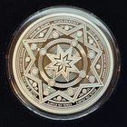 CSM - Stack or Starve - 1oz .999 Fine Proof Silver Art Round; Silver Shield