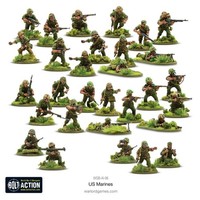 Us Marines Platoon - Warlord Games 28Mm