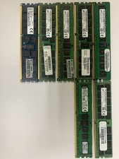  Lot of 7 MICRON / KINGSTON 16/8GB MEMORY RAM DIFFERENT TYPES