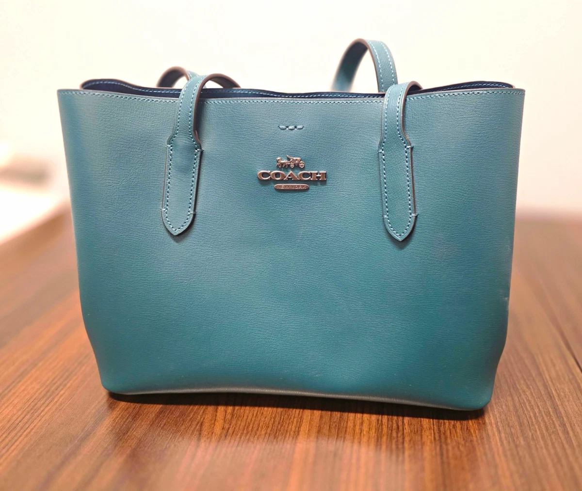 Coach Tote Blue Bags & Handbags for Women for sale - eBay