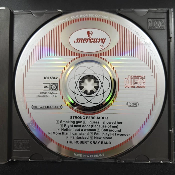 ROBERT CRAY Strong Persuader WGER EX/EX(CD) - Bild 3 von 4