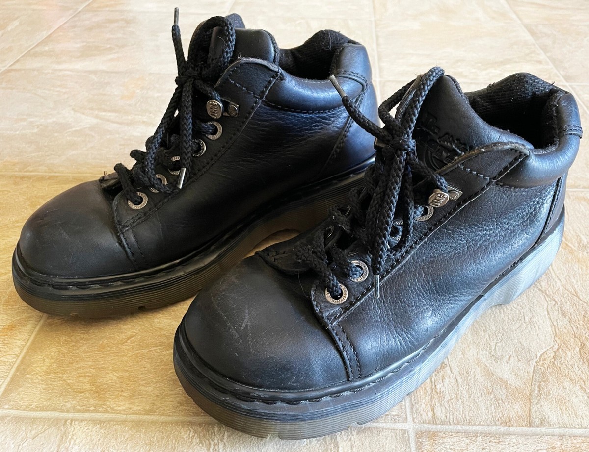 Vintage Dr. Martens 8550 Black Chunky Oxford Derby Boots UK Vintage Dr. Martens 8550 Black Chunky Oxford Derby Boots UK