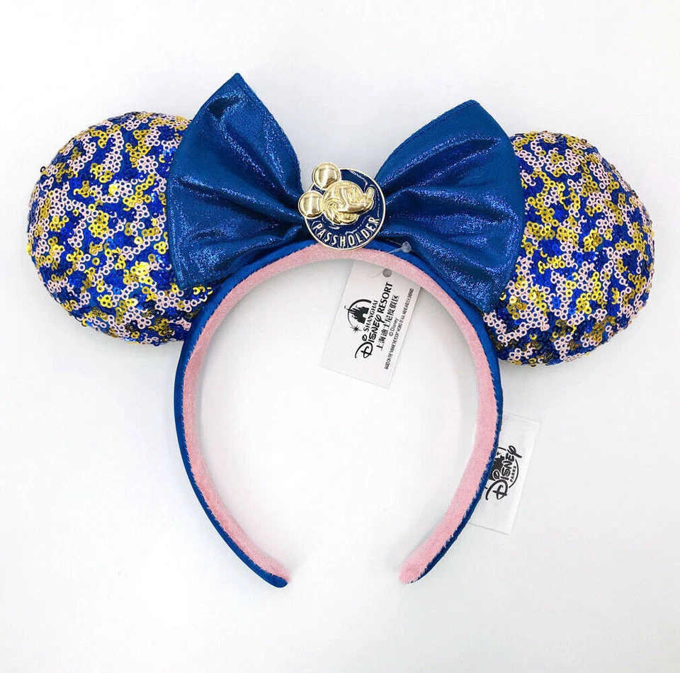 Diadema Parques Disney Titular del Pase Anual Exclusivo AP Ears Disneyland Foto 2 de 4