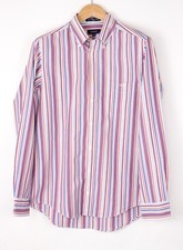 GANT Men Long Beach Poplin E-Z Fit Casual Formal Shirt Size M BAZ149