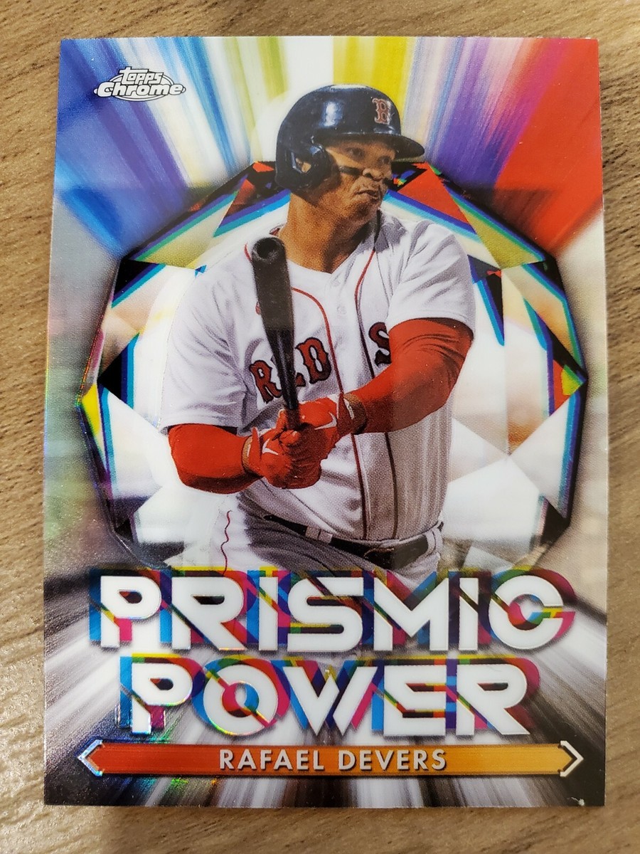 2021 TOPPS CHROME RAFAEL DEVERS BOSTON RED SOX #PP-12 PRISMIC POWER