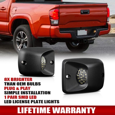 tacoma led license plate lights