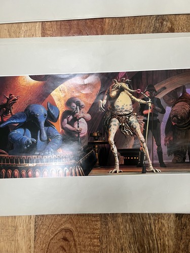 Vintage Star Wars Return of the Jedi INCOMPLETE SET of 18 PORTFOLIO PRINTS - Afbeelding 15 van 19
