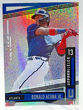 2020 Panini Chronicles Unparalleled RONALD ACUNA JR Card #2 Braves Baseball