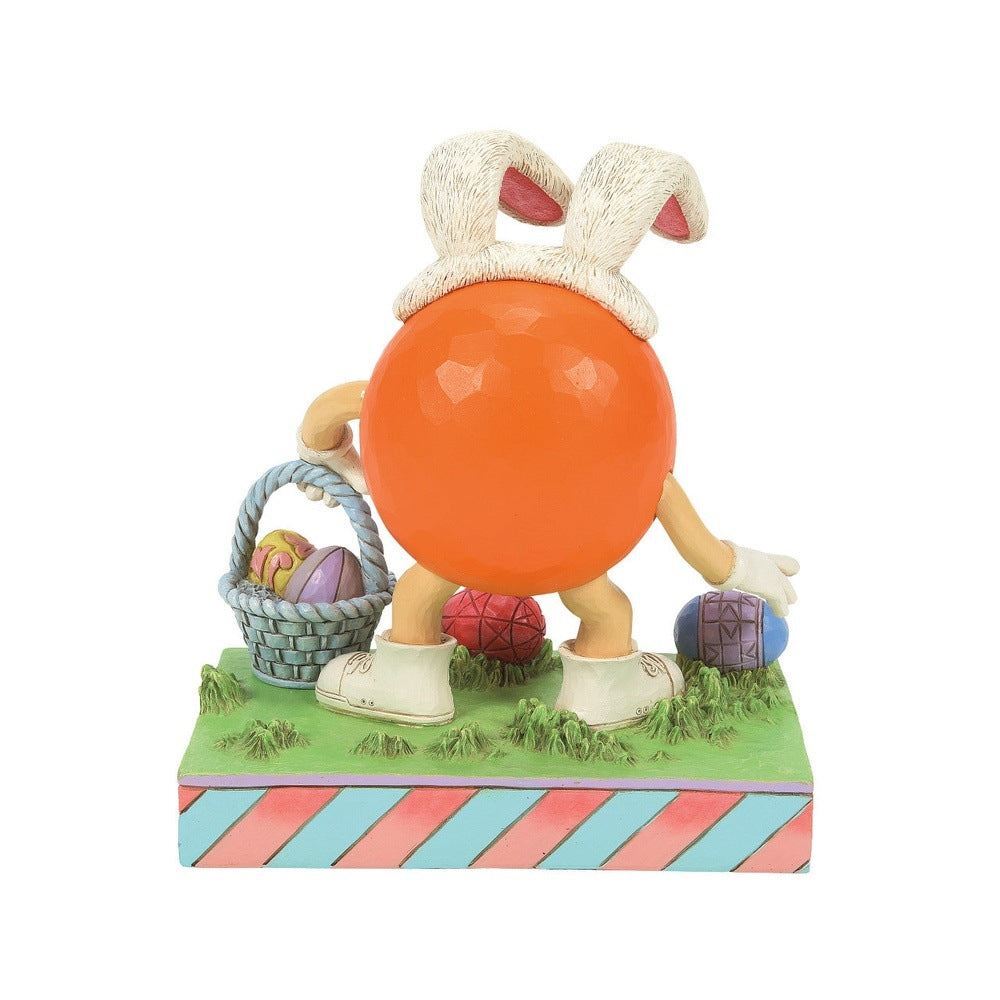 Jim Shore M&M'S Orange M&M On Easter Egg Hunt Figurine 6014813 | eBay