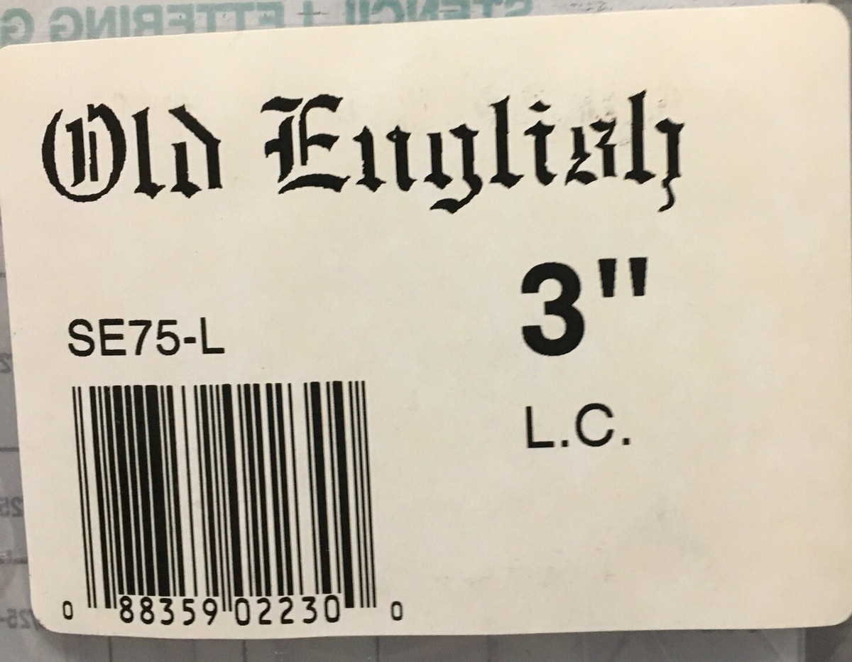 ୨୧ C-Thru Stencil Lettering Guide Old English 3