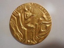 Medaglia confederazione agricoltura premio menologio d'oro incisore Veroi