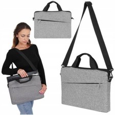 Borsa per Tablet Custodia Porta Documenti oggetti a tracolla Lavoro Ufficio Zip