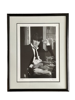 John Lennon Photo Hand Signed / Numbered by Max Scheler Limited Edition Photo