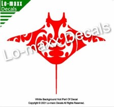 Manta Ray Ocean Sea Life Art Unique Custom Graphic Design Die Cut Vinyl Decal