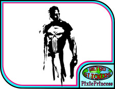 Marvel The Punisher Frank N Vinyl Sticker Car Bike Truck Window Wall Art Comic