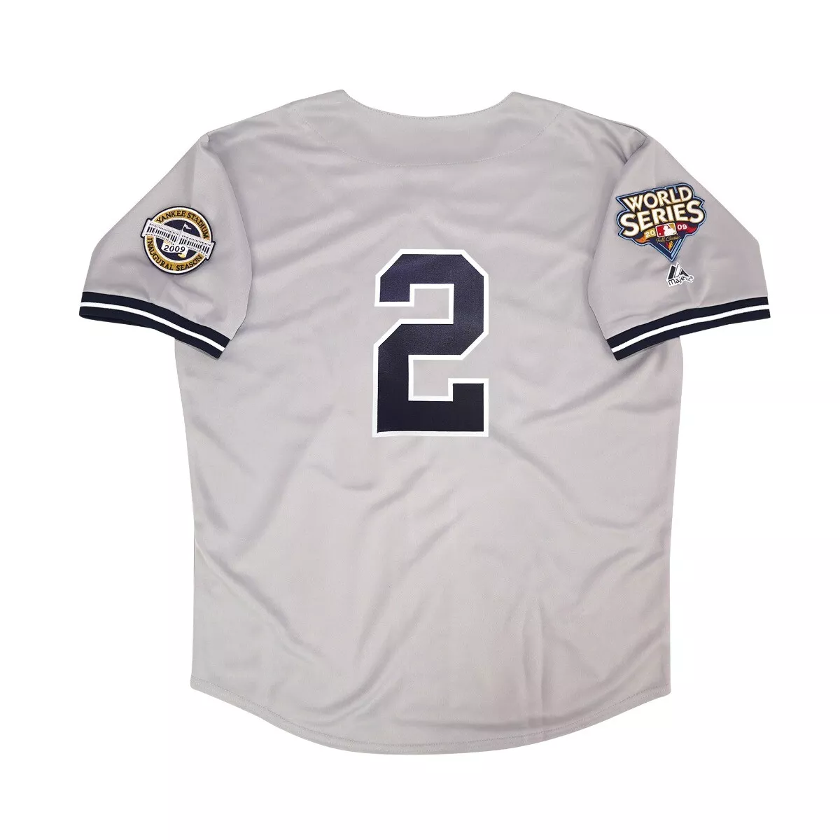 Derek Jeter 2009 New York Yankees World Series Road Jersey Men's (S-3XL)