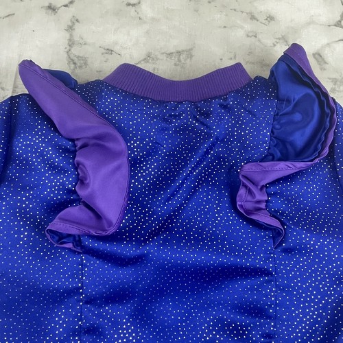 Nickelodeon Jojo's Closet Girls 7/8 Medium Blue Sequin Peplum Jacket Jojo Siwa - Picture 11 of 19
