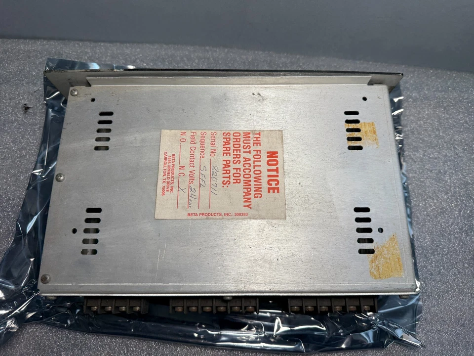 Process Controller ANNUCIATOR BETALERT 820711 24vdc 1190566 - Image 4 of 4