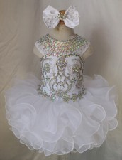 Jenniferwu Baby Girls Pageant Lace Dresses Toddler Formal Party Tulle Dresses