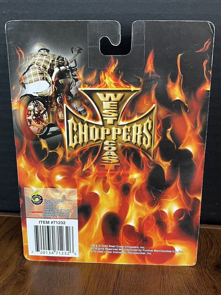 Jesse James West Coast Choppers Diecast CFL RIGID Motorcycle 1:31