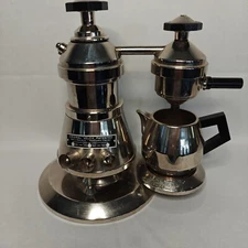 Vintage  1920's Original Velox Espresso Maker w/Black Handles