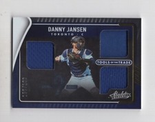 2022 ABSOLUTE TOOLS OF THE TRADE 3 SWATCH JERSEY DANNY JANSEN BLUE JAYS 158/199