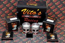 2 x Vito's Performance POWER PRO Banshee FORGED pistons +6hp 64.00 64mm 64.00mm
