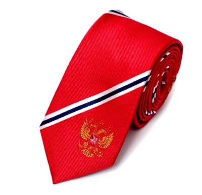 Statesman Ties Russland Land Flagge Skinny 2.5  Lds Missionar Personalisiert
