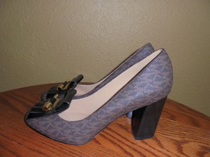 mk block heels
