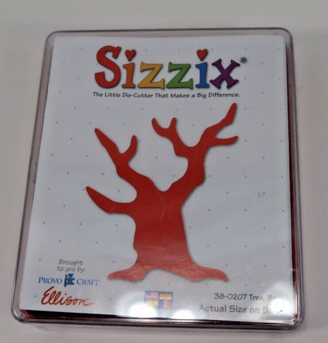 SIZZIX PROVO CRAFT 38-0207 TREE, BARE BARE TREE DIE CUT