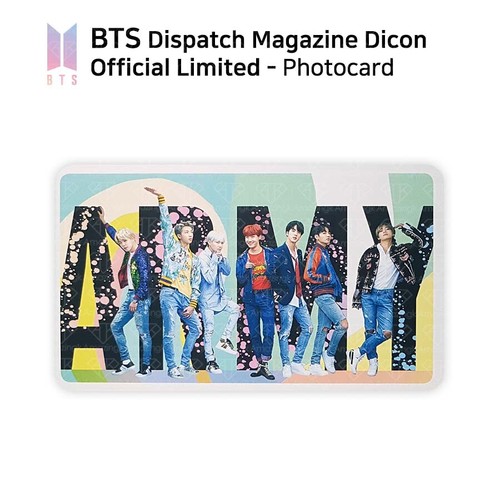 BTS - Dispatch Magazine DICON Official Limited Photocard & Postcard Set - Picture 62 of 66