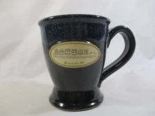 Sunset Hill Stoneware Blue Drip Glazed Beaufort, NC. Coffee Mug