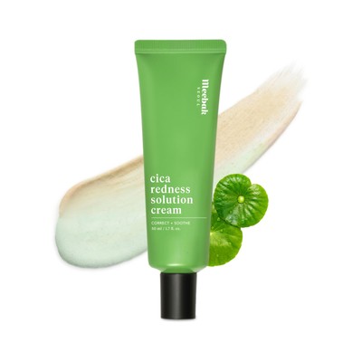 Cica Redness Solution Cream | Redness Relief for Face | Green Color-Corrector...