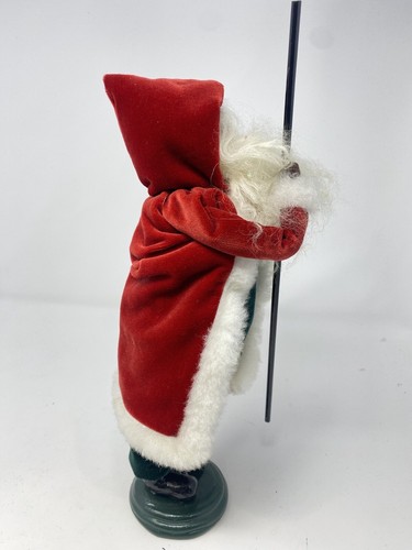 Vintage Byers Choice Carolers 1999 Red Victorian Santa Claus 12'' Tall Christmas - Picture 6 of 8