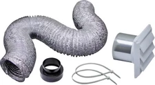 NEW LAMBRO 480L BATHROOM EXHAUST Vent Kit 5-Piece KIT 7674252