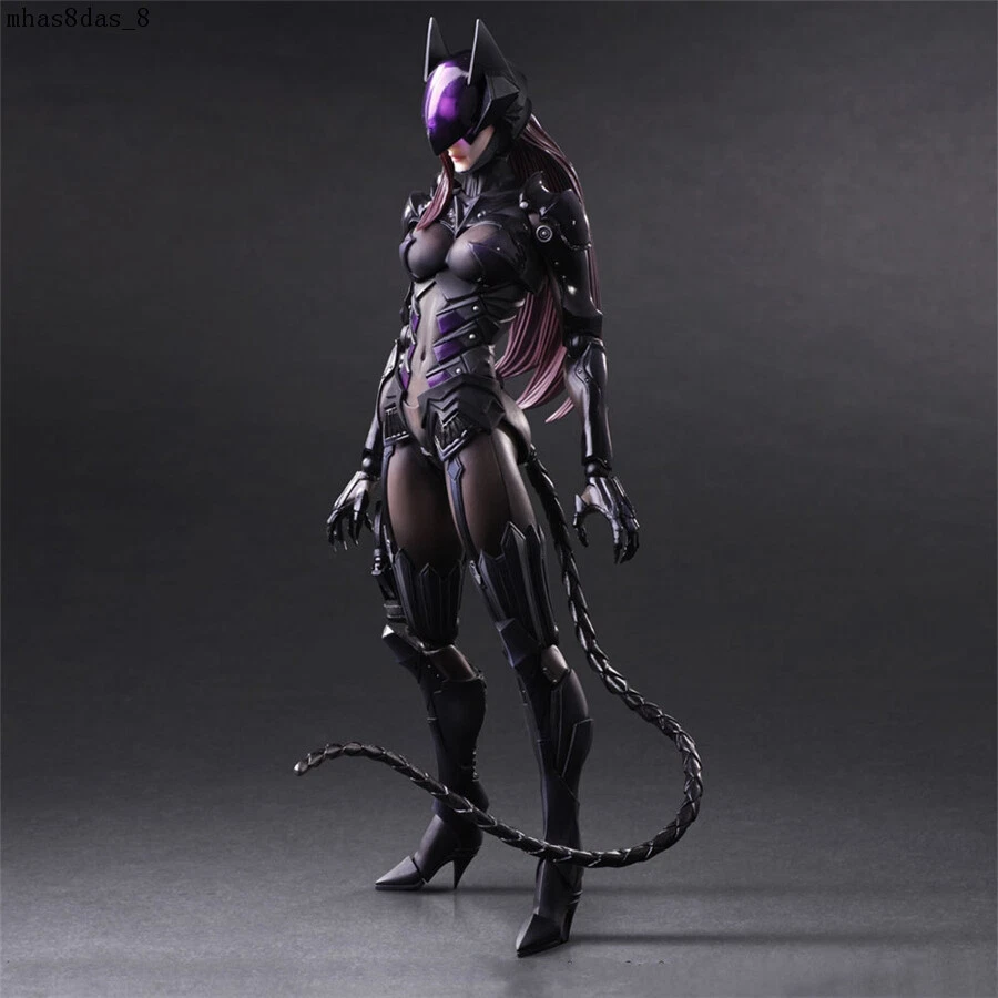 Play Arts The Dark Knight Rises Catwoman Selina Kyle Figura de Acción Modelo Juguete 10" Foto 3 de 4