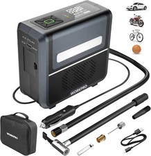 WORKPRO 12V Tire Inflator 150PSI 3-in-1 Portable Air Pump Compressor Air Pump