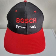 Bosch Power Tools Industrial Supply Baseball Hat Cap Snapback Nissun Black Red
