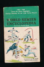 1961 WORLD SERIES ENCYCLOPEDIA paper back Mel Allen Willard Mullin