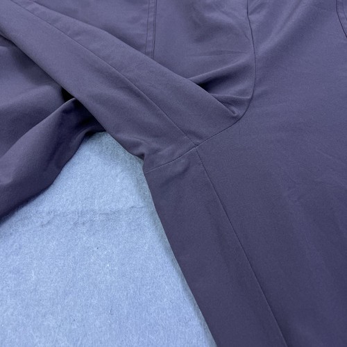Athleta Brooklyn Utility Jumpsuit Women's 14 Shale Purple Cargo Wide Leg Cinch** - Picture 9 of 14