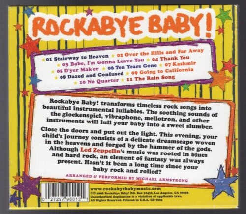 Rockabye Baby - Lullaby Renditions Of Led Zeppelin - CD - Picture 2 of 5