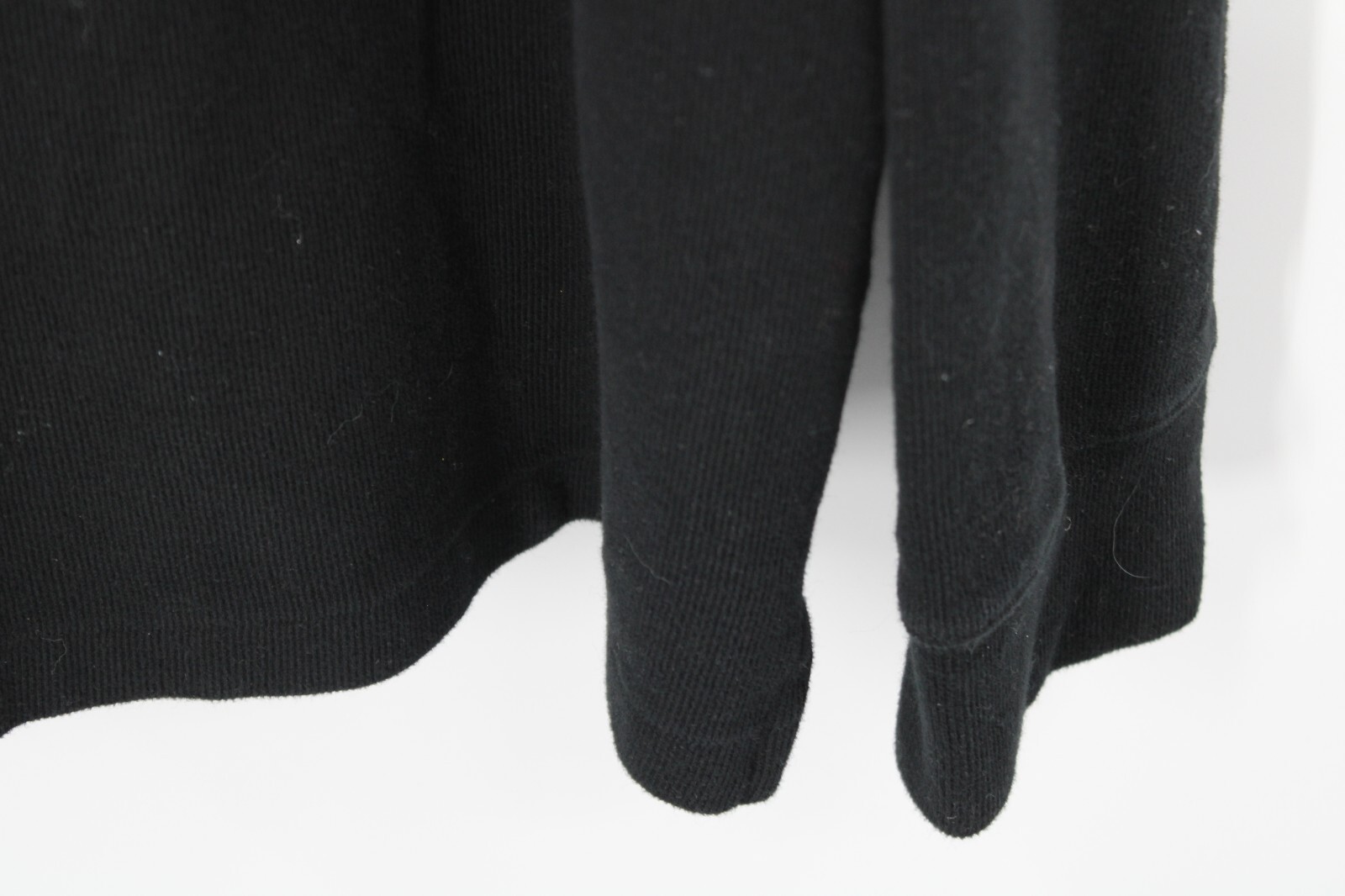 Polo Ralph Lauren Estate pullover a costine uomo L nero 1 4 zip felpa pony