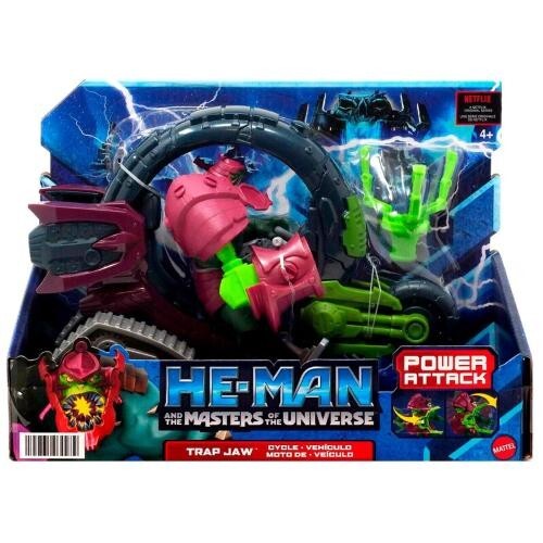 Masters Of The Universe Motu Characters With Vehicle Trap Jaw Mot Hdt10 #G68