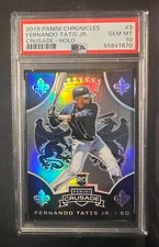 2019 Panini Chronicles Crusade #3 Fernando Tatis Jr. PSA 10 Holo RC Padres