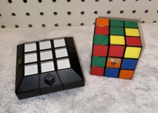 Rubiks Slide Electronic Game Puzzle Techno Source 2010 Working  RUBIK  s Cube