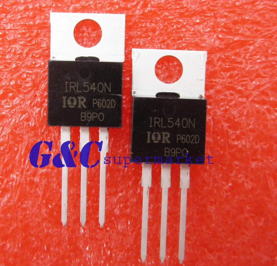 10 Unidades IRL540NPBF TO-220 – MOSFET De Potencia Para Tus Proyectos