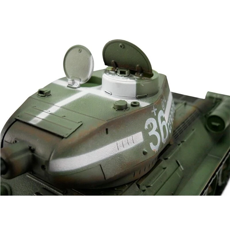 1/16 RC T-34/84 verde BB fumo - Immagine 4 di 4