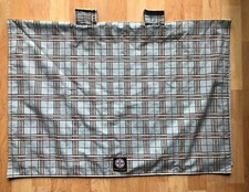 Balboa Baby Car Seat Canopy Cover Universal Blanket Reversible Blue Plaid